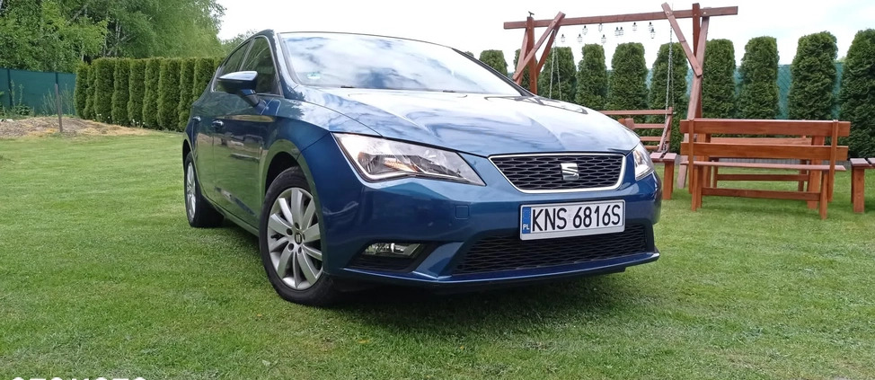 Seat Leon cena 32200 przebieg: 112000, rok produkcji 2013 z Zambrów małe 172